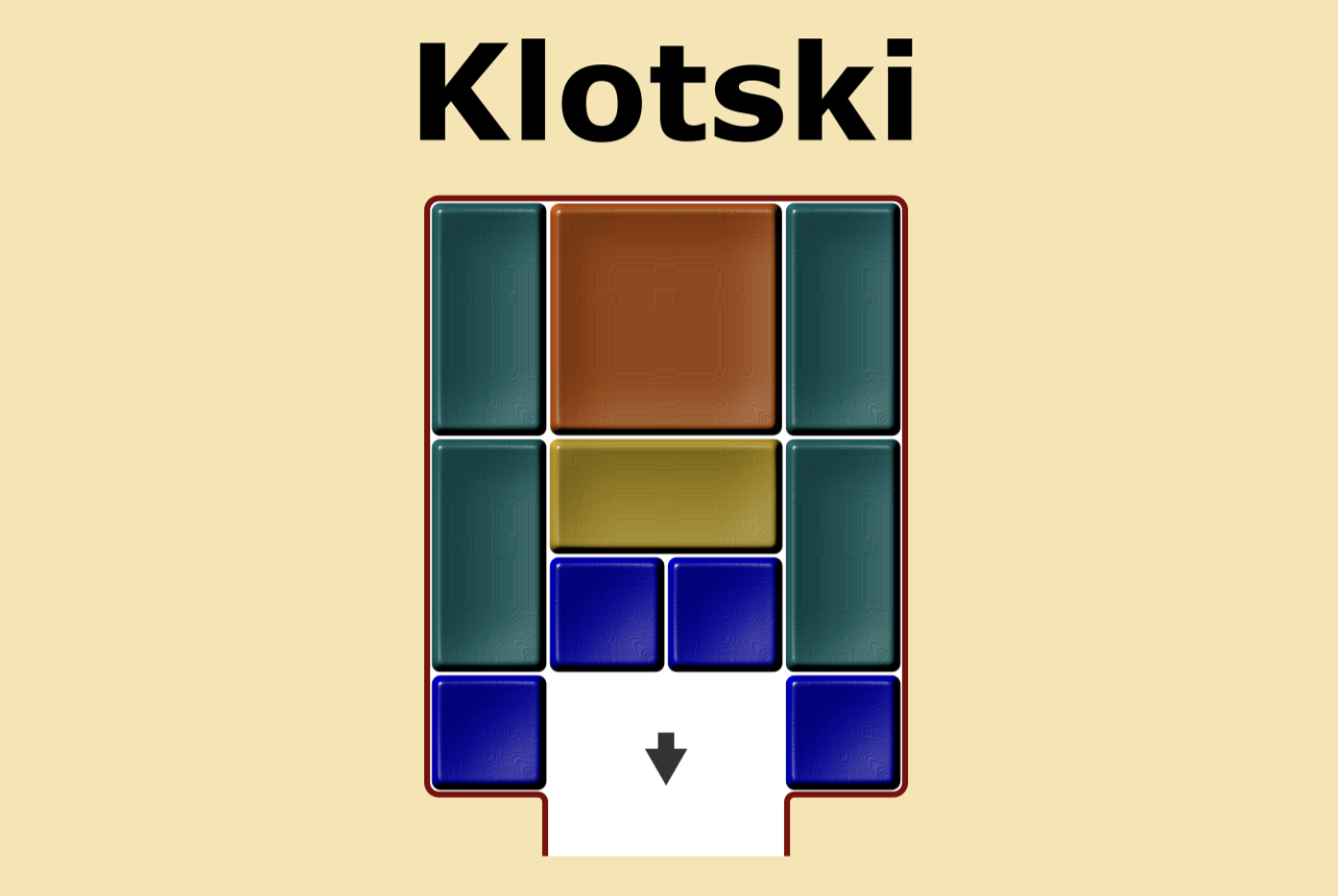 Klotski Play On MahjongLink