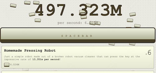Spacebar Clicker