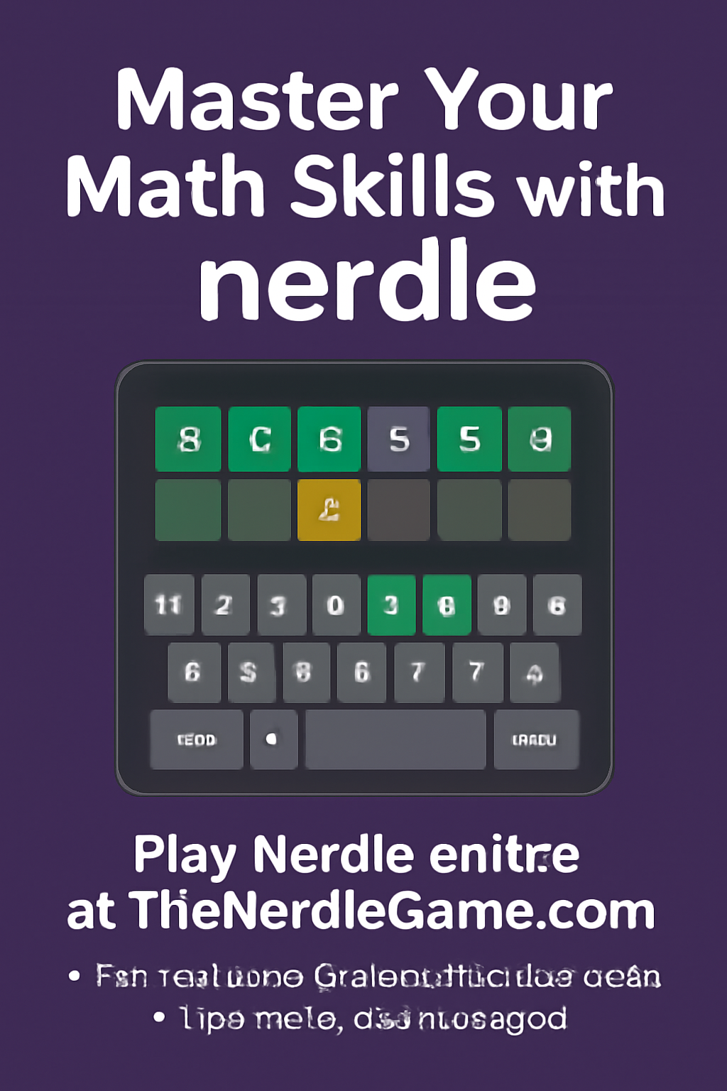 Master Your Math Skills with nerdle at TheNerdleGame.com